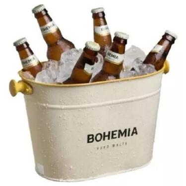 Imagem de Balde Gelo Cerveja Oval Bohemia Puro Malte 5 Litros - Ambev