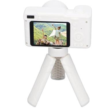 Imagem de Câmera Digital, Câmera de Vlogging Com Foco Automático de Tela IPS de 2,4 Polegadas Com Foco Automático Com Zoom de 8X, Câmera Digital de Apontar e Disparar Com Lente Dupla