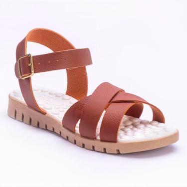 Imagem de Sandalia Feminina Ortopédica Esporão Fascite Alivio Nos Pés Macia Leve