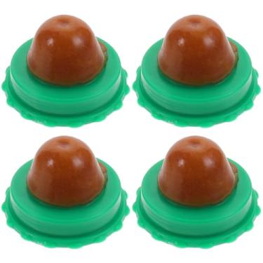 Imagem de Hemobllo Gato Bola de Erva de Gato Natural Lambendo Parede Comestível em Gatos Licker Brinquedo de Lixeira Petiscos de Vitamina e Gato Pudim Saudável para Animais de Estimação 4 Peças