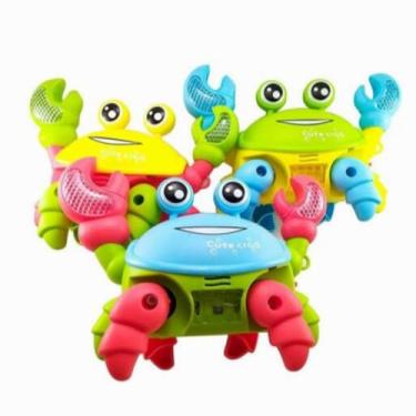 Imagem de Brinquedo Caranguejo Fujão Musical Som Luz E Movimento
