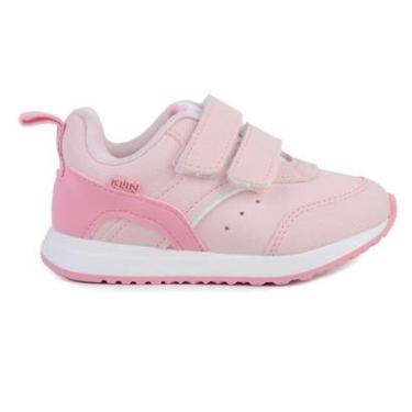 Imagem de Tênis Infantil Feminino Klin Walk Baby Rosa - 45311-Feminino