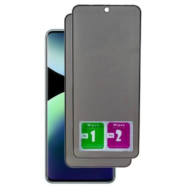 Imagem de 3x Pelicula Privacidade Curva 9D Para Redmi Note 14 Pro Plus - Mustang