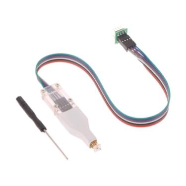 Imagem de shamjina Sonda de gravação de gravação de chip, cabo programador usb de sonda de teste preciso para sop8 para placas-mãe de eletrodomésticos eletrônicos, 150mil
