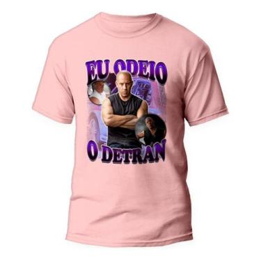 Imagem de Camiseta Meme Eu Odeio O Detran Vin Diesel Algodão Premium - Kamisetas