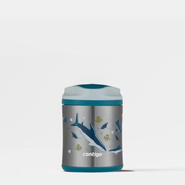 Imagem de Pote Térmico Kids Tubarão Contigo  284ml, Único, Unisex