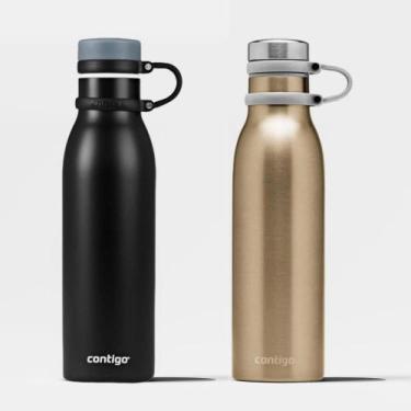 Imagem de Kit com 2 Garrafas Térmicas Matterhorn Black e Chardonnay Contigo  591