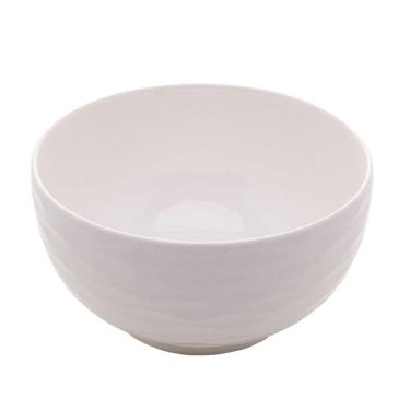 Imagem de Bowl De Porcelana Tigela Cumbuca Cor Branco New Bone Lagos Lyor 11,5cm