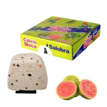 Imagem de Pedra de calcio em bloco c/20 unidades calopsita agapornes - Salobra, 