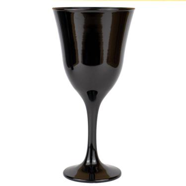 Imagem de Taça Vinho Lirio Negra Super Luxo 330 ml  - Vidro