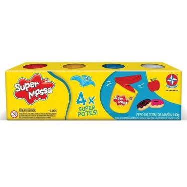 Imagem de 4X Super Potes Super Massa - Estrela 1001301400153