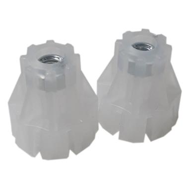 Imagem de Kit 2 Pé Nivelador Geladeira Electrolux Dw42x Dw44s Dfx42