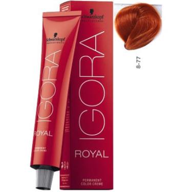 Imagem de Coloração Igora Royal 60g 8-77 Louro Claro Cobre Extra