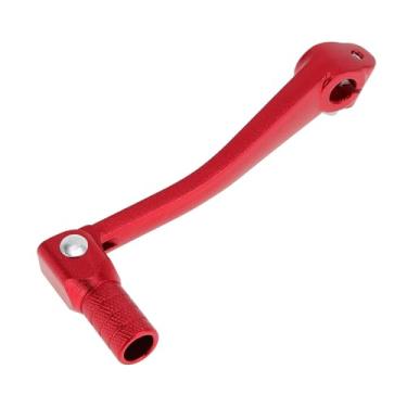 Imagem de Hihaha Alavanca de câmbio dobrável de motocicleta para Bosuer 125 liga de alumínio Pedal alavanca de câmbio braço vermelho