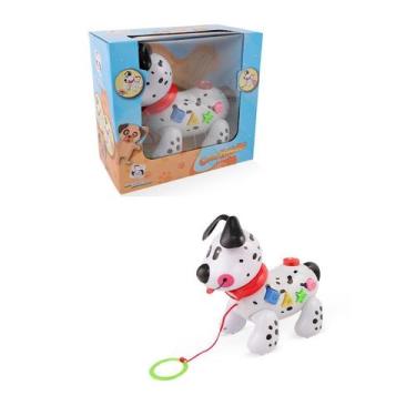 Imagem de Brinquedo Cachorro Grande Musical Educatvo Coleira Som Luz - Pica pau