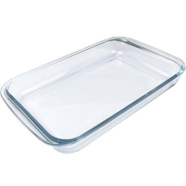 Imagem de Travessa de Vidro Temperado Retangular Borossilicato 1,6L  - ECOS