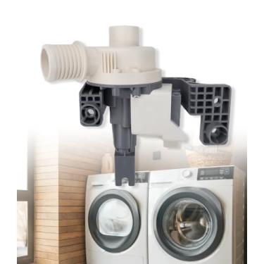 Imagem de USTAR W11396717 Bomba de drenagem de lavadora compatível com Whirlpool Kenmore Maytag Etc máquina de lavar roupa substitui 4960510 AP6974116 PS12731177 EAP12731177