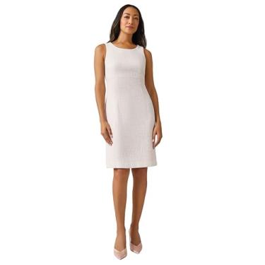 Imagem de Kasper Vestido feminino com costura império, Tutu Rosa Multi, 42