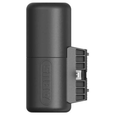 Imagem de ABUS QuickStore QST Suporte de bloqueio de bicicleta – Mini caixa de transporte para cadeados de corrente ABUS com espessura de 6 mm e comprimento de 85 – 110 cm