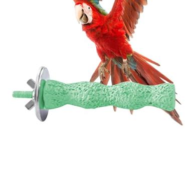 Imagem de Poleiros Para Papagaios | Gaiola Com Poleiro Natural E Ramos Para Aves,Brinquedo Mastigável Para Exercício E Treino De Papagaios, Periquitos, Calopsitas E Agapornis