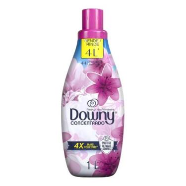 Imagem de Kit c/ 4 Amaciante Concentrado Frescor Da Primavera 1 Litro - Downy