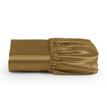 Imagem de Lençol Avulso Com Elástico Casal Queen Cetim Seda Cobre