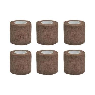 Imagem de Atadura Autoadesiva Elástica - 6 Rolos (2,5/5/7,5/10cm x 4,8m) - Ideal