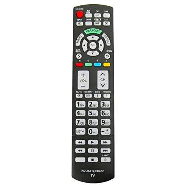 Imagem de Controle remoto N2QAYB000486 para Panasonic TV TC-L42D30 TC-P42G25 TC-P46G25 TC-P50G25 TC-P54G25 TC-P50G20 TC-P54G20 TC-P42GT25 TC-P500G20 GT25 TT C-46PGT24 TC-P50VT25 TC-P54VT25 TC-P58VT25 TC-P65VT25