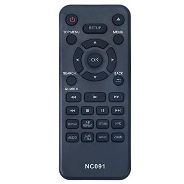 Imagem de Controle remoto de substituição NC091UL NC091 adequado para Philips DVD Player DVP2702/F7 DVP2902/F7 DVP2702 DVP2902 DVP2702F7 DVP2902F7