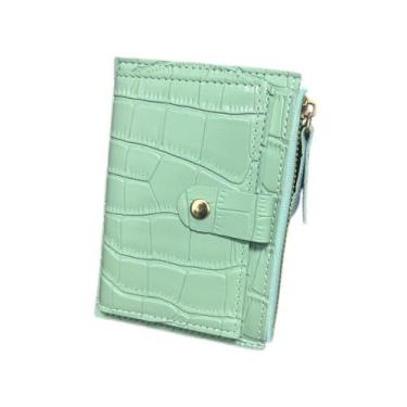 Imagem de Porta Cartão Moedas Dinheiro Carteira Feminina - NoBrand, Verde