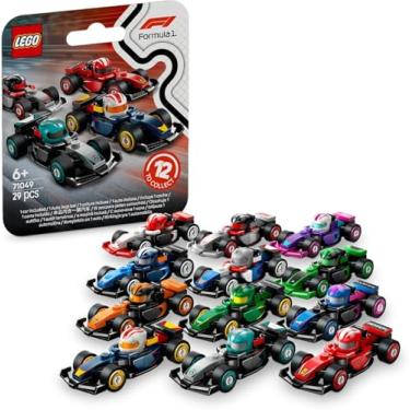 Imagem de LEGO 71049 CARROS DE CORRIDA COLECIONAVEIS F1 (29 Peças) Contém 01 kit de veículo surpresa em cada caixa misteriosa; Colecionável