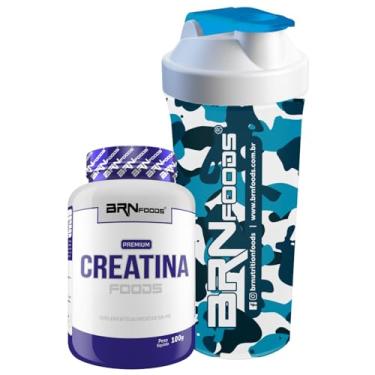 Imagem de Kit Premium Creatina 100g + Coqueteleira - BRN Foods