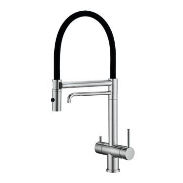 Imagem de Torneira Misturador Monocomando Lorenzetti Loren Loft Gourmet 2262 N82 Com Saída Para á...