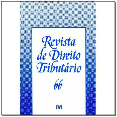 Imagem de Revista de direito tributario vol. 66 - MALHEIROS EDITORES, 3