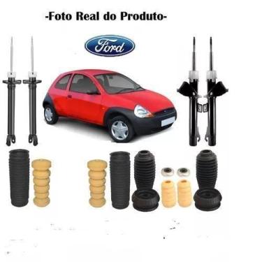 Imagem de 04 Amortecedores Ford Fiesta+ 4 Kit Batente 1999.. - Millenium