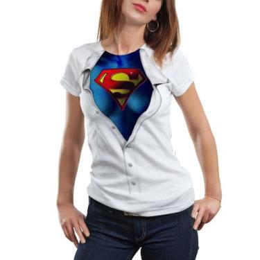 Imagem de Camiseta ou Baby-look Disfarce Super Homem Super Man - Balisarts, Baby
