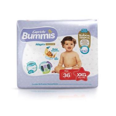 Imagem de FRALDA CAPRICHO BUMMIS Noturna Lílas XXG DE 15 Á 25 KG