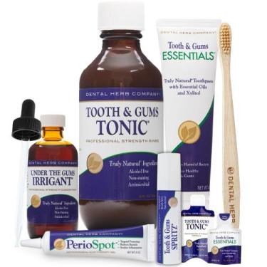 Imagem de Sistema de higiene bucal Dental Herb Company Ultimate com 532 ml de tô