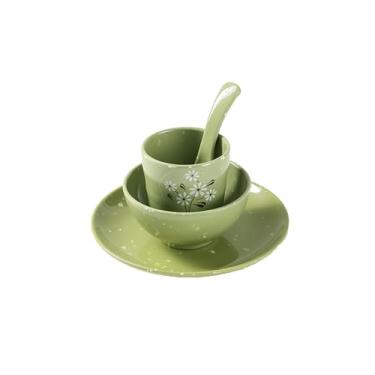 Imagem de Decalque branco comercial com bordas delicadas imitação de porcelana - Xiaobaiju