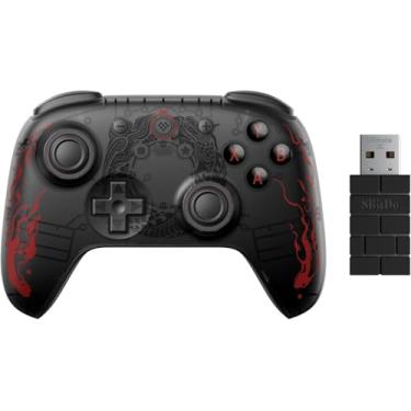 Imagem de Wireless Controller for Windows PC and Android, with Hall Effect Joysticks and Hall Triggers, 1000Hz Polling Rate, and Remappable L4/R4 Bumpers