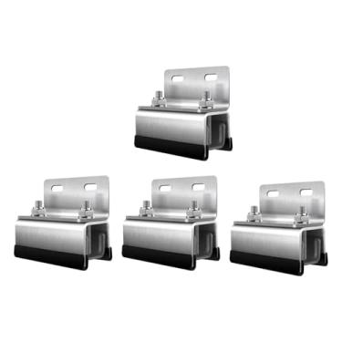 Imagem de predolo Kit de Montagem de Rack de Teto para Van, Acessórios Automotivos, Substituição Direta Premium, Fácil Instalação, aço Inoxidável, Conjunto de 4 Peças com Furo Duplo