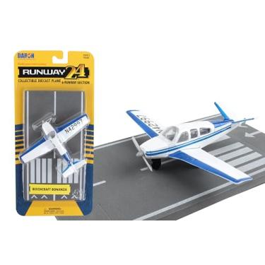 Imagem de Daron Worldwide Trading Runway24 Beechcraft Bonanza Vehicle