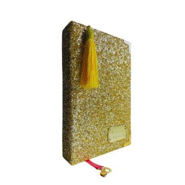 Imagem de Bíblia & Harpa Luxo Deluxe Dourada - Sem marca