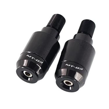 Imagem de Extremidades de manoplas de guidão de motocicleta, tampas de extremidade de manoplas, acessórios deslizantes de peso para MT 03 FZ MT03 FZ03 MT-03 2015-2022