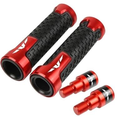 Imagem de Motorcycle Throttle Handle Grips，replacement part，Handlebar Grips Powersports Grips Accessories, For Yamaha MT09 TRACER MT10 MT125 MT-09 MT-10 MT-01 2015 2016