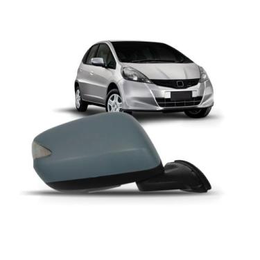 Imagem de RETROVISOR ELETRICO RETRATIL FIT Com PISCA 2009 A 2014 - SP ACESSÓRIOS