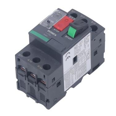 Imagem de Asixxsix Disjuntor do Motor, Botão de Partida do Motor Magnético Térmico Manual Térmico 35mm AC690V Com Proteção contra Sobrecarga, para Partida do Motor e Proteção do (GV2-ME16 9-14A)