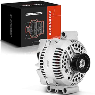 Imagem de A-Premium Alternador Compatível Com Ford F150 97-03, E150 E250 2003, Explorer 95-00, Ranger 96-01 06-08 E Mazda B2300 B2500, Polia De 6 Ranhuras 12V 130A Cw, Substituição Nº 1F7118300A, 6L5Z10346Ba