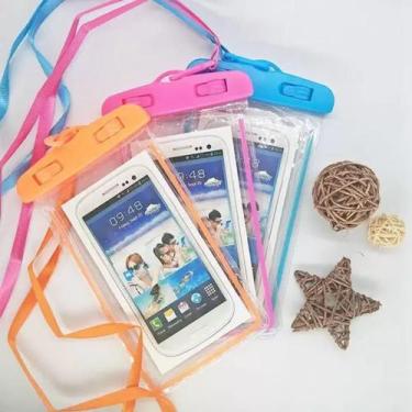 Imagem de Capa Bolsa Estanque Impermeável a Prova D'água para Celular - Kapbom