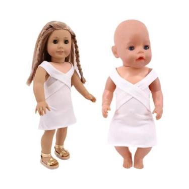 Imagem de Roupas De Boneca Fofa Vestido Uniforme Para Boneca De 43cm 18 Polegada